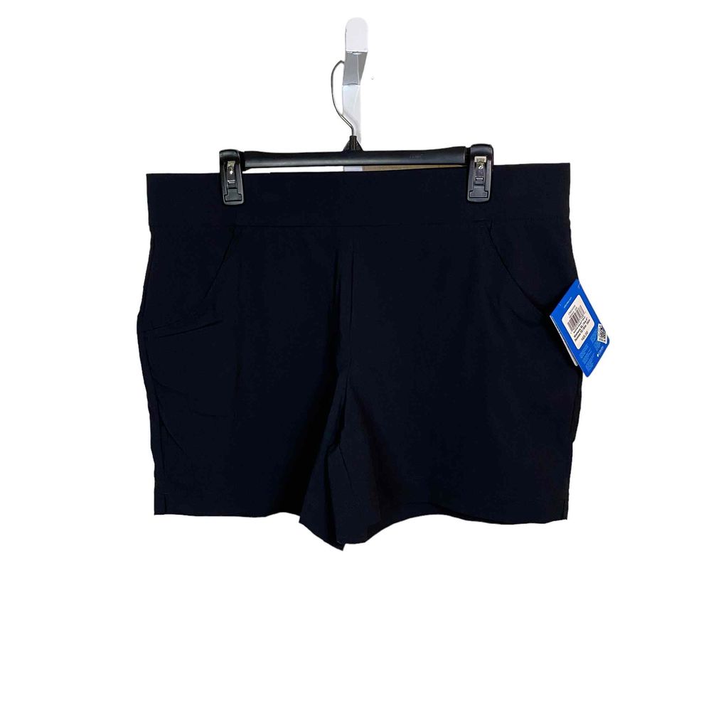 Columbia Women's Black anytime casual short. 5" inseam.